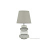 Lampe E14 charme céramique gris navala h 36cm INSPIRE - Sanifer Tamatave
