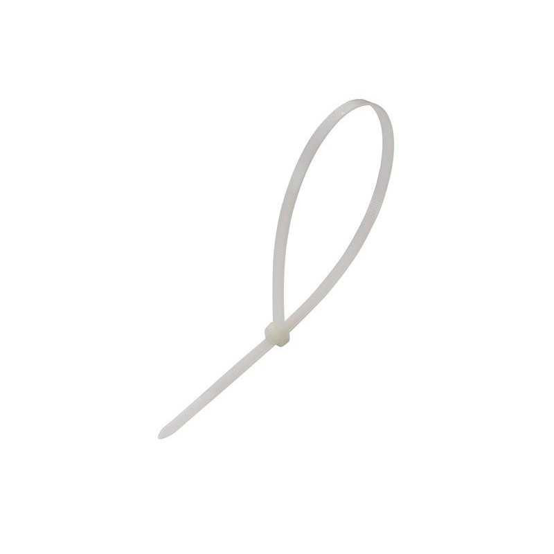  Lot de 25 colliers diamètre  3 à  90 x l  350 mm blanc LEXMAN - Sanifer Tamatave