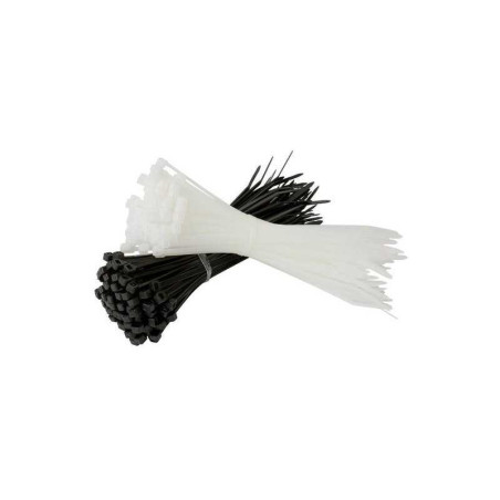  Lot de 250 colliers diamètre  3 à  50 mm l 150-200 noir ou blanc LEXMAN - Sanifer Tamatave