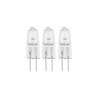 Lot de 3 ampoules halogène capsule g4 70lm 0w blanc chaud dimmables LEXMAN - Sanifer Tamatave