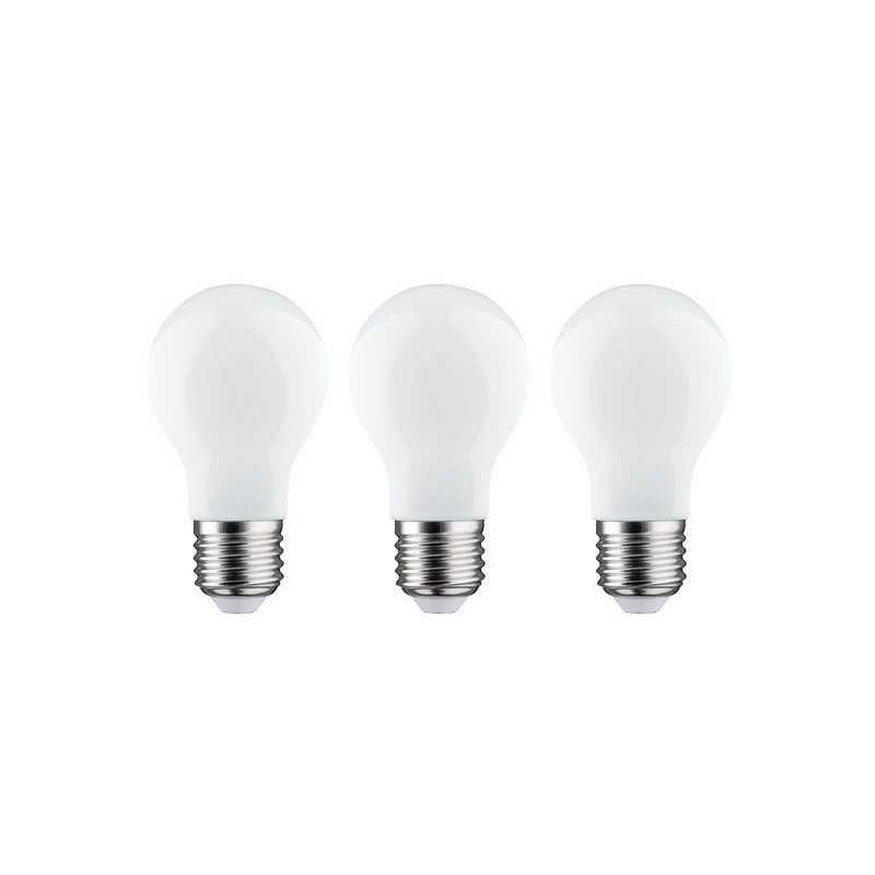 Lot de 3 ampoules led E27 806lm 60w classe énergétique a blanc neutre LEXMAN - Sanifer Tamatave