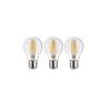  Lot de 3 ampoules led E27 806lm 60w blanc chaud LEXMAN - Sanifer Tamatave
