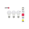  Lot de 3 ampoules led plastique E27 806lm 60w blanc neutre LEXMAN - Sanifer Tamatave