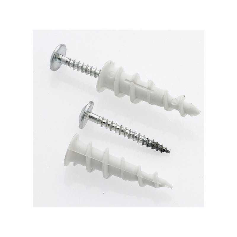 Lot de 30 chevilles multimateriau avec vis minivix red head 3 x 25 mm  - Sanifer Tamatave