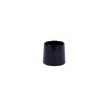  Lot de 4 embouts enveloppant plastique noir 16mm STANDERS - Sanifer Tamatave