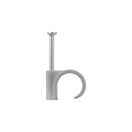  Lot de 50 attache-fils diamètre de 12 à  16 mm l  26 mm gris  - Sanifer Tamatave
