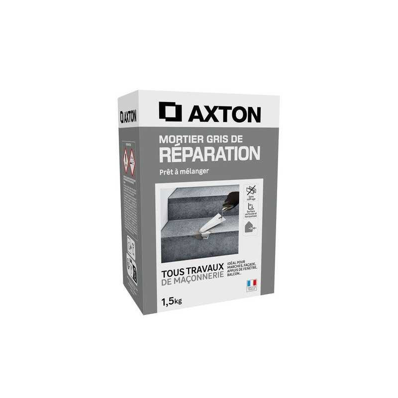 Mortier de réparation gris 15 kg AXTON - Sanifer Tamatave
