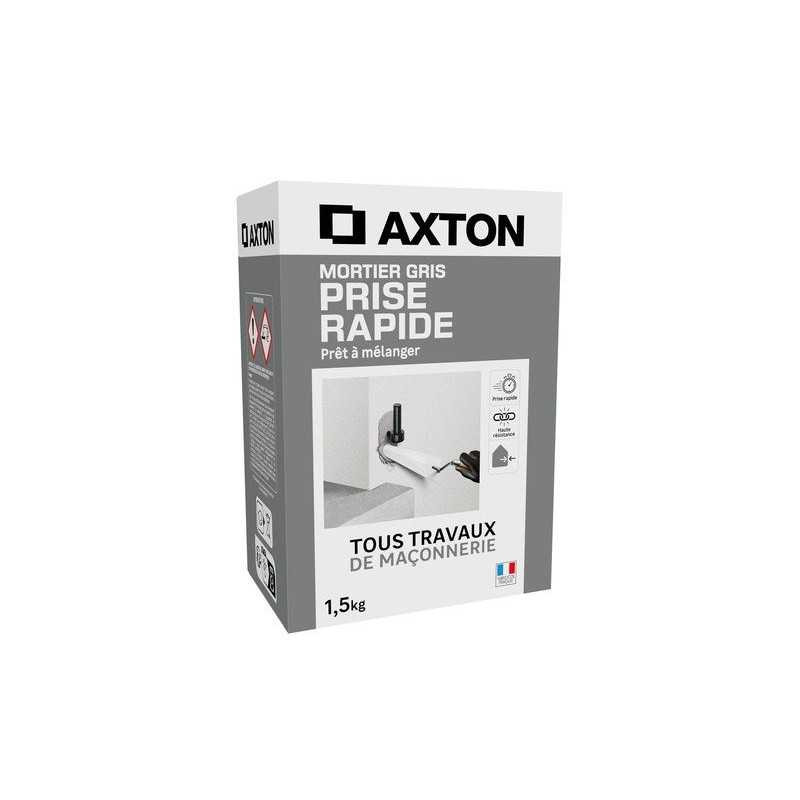 Mortier rapide 1 5 kg gris AXTON - Sanifer Tamatave
