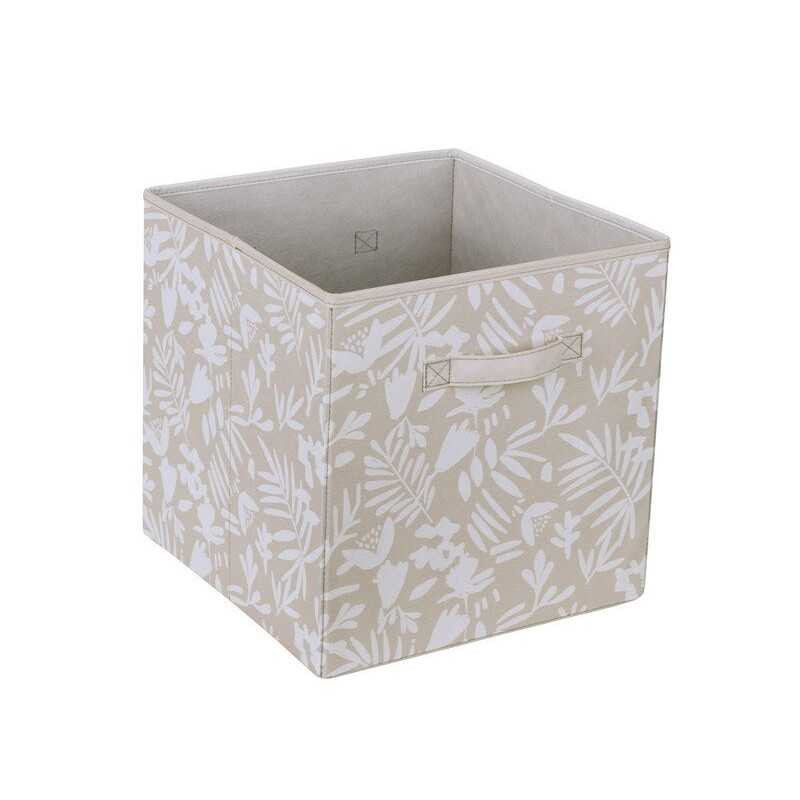 Panier de rangement pliant multicouleur h 31 x l 31 x p 31 cm SPACEO - Sanifer Tamatave