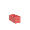 Panier de rangement s en polyester orange h 15 x l 15 x p 31 cm SPACEO - Sanifer Tamatave