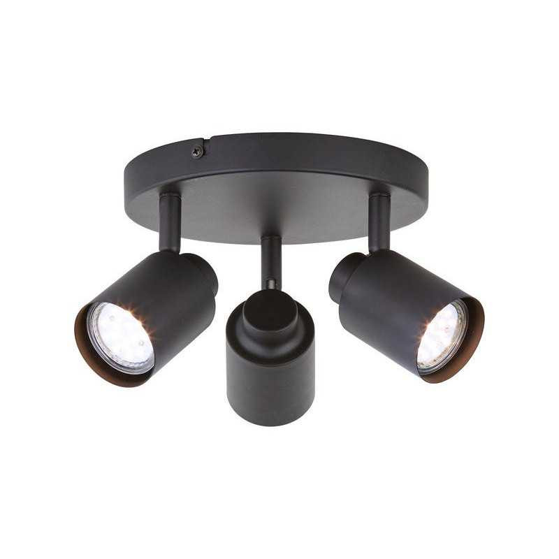  Plafonnier 3 spots metal gu10 INSPIRE - Sanifer Tamatave