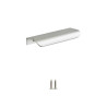  Poignée de porte oslo 96mm nickel brossé INSPIRE - Sanifer Tamatave