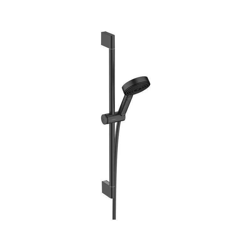  Pommeau de douche 3 jets flexible et barre noir hansgrohe pulsify  - Sanifer Tamatave