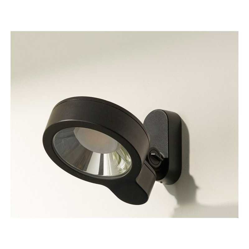 Projecteur extérieur led détecteur 30w 4800 lm cct foggy noir INSPIRE - Sanifer Tamatave