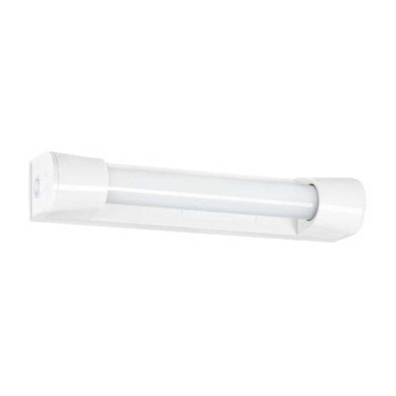  Réglette led pour salle de bain bagno s19 l'interrupteur + prise aric l 35 1 cm 7 2 w blanc  - Sanifer Tamatave