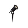  Spot à  piquer gu10 ada extérieur max 28 w noir aluminium INSPIRE - Sanifer Tamatave