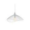  Suspension 1xE27 max 40w métal blanc seynave kasteli diamètre 46 cm  - Sanifer Tamatave