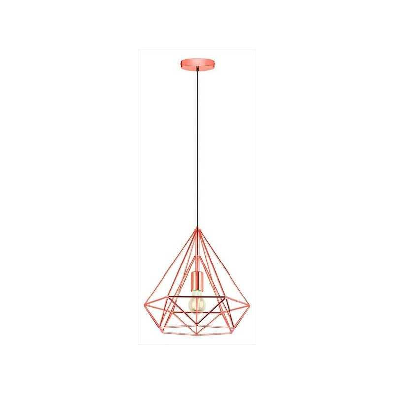  Suspension industriel métal byron 1 lumière (s) diamètre  37 cm INSPIRE - Sanifer Tamatave