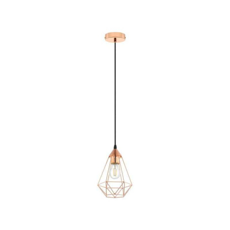  Suspension E27 style industriel byron diam 17 5 métal cuivre 1 x 60w INSPIRE - Sanifer Tamatave