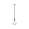  Suspension E27 style industriel byron diam 17 5 métal cuivre 1 x 60w INSPIRE - Sanifer Tamatave