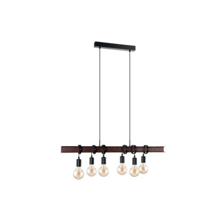  Suspension industriel en acier rouille eglo medbourne 6 lumière (s) d cm EGLO - Sanifer Tamatave
