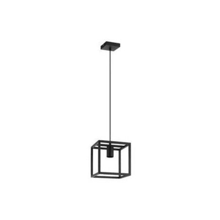  Suspension industriel en métal noir eldrick 1 lumière (s) d 20 cm INSPIRE - Sanifer Tamatave
