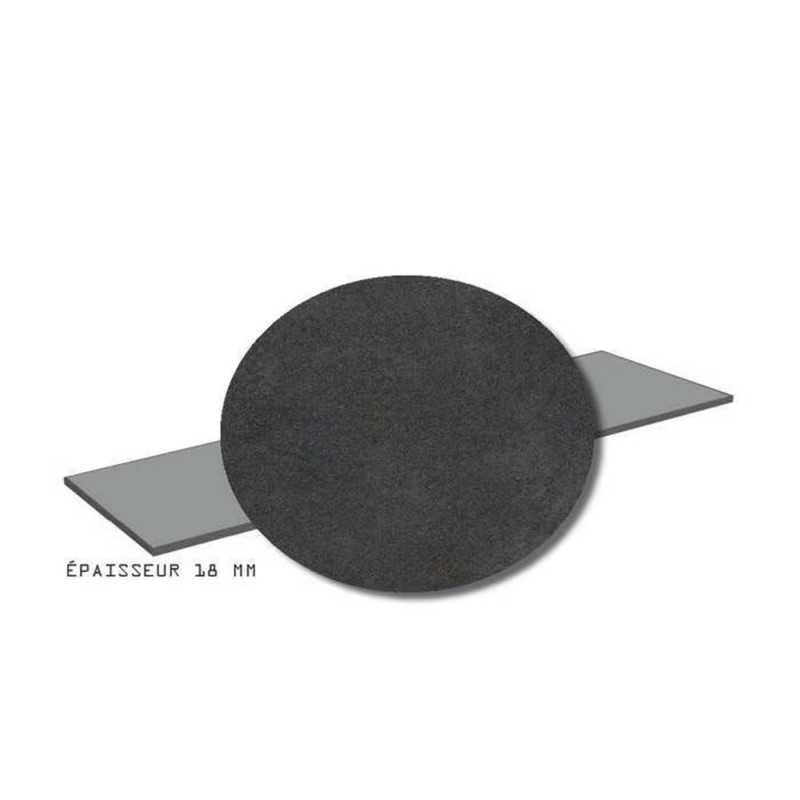  Tablette design 2500x500x18 beton brosse  - Sanifer Tamatave