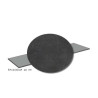  Tablette design 2500x500x18 beton brosse  - Sanifer Tamatave