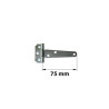 Charnière Universelle Acier Pour Porte, L.100 X L.55 Mm AFBAT - Sanifer Tamatave