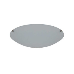 Plafonnier PLUTON, E27, diam.25 cm, verre blanc INSPIRE - Sanifer Tamatave
