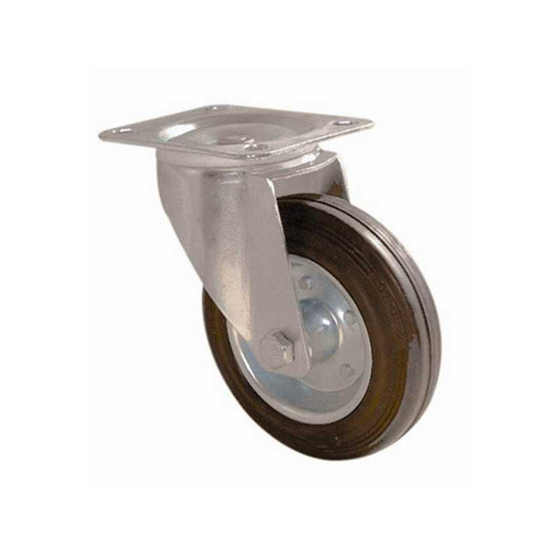 Roulette pivotante à platine, Diam.160 Mm CIME - Sanifer Tamatave