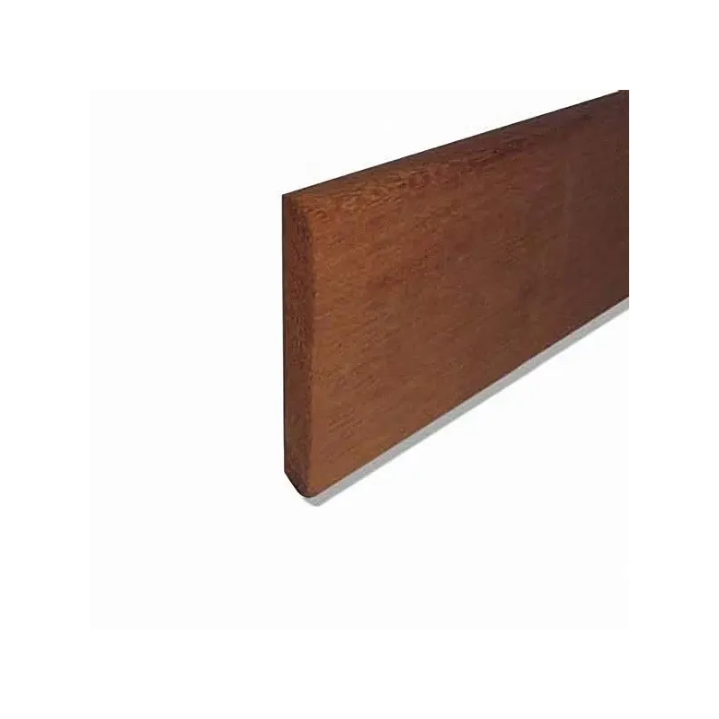  Plinthe en bois rouge 2400x68x9mm  - Sanifer Tamatave
