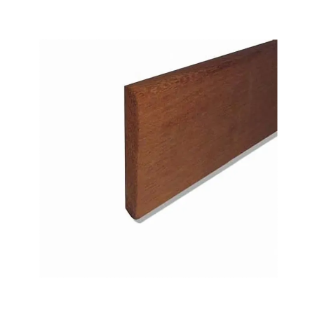  Plinthe en bois rouge 2400x68x9mm  - Sanifer Tamatave