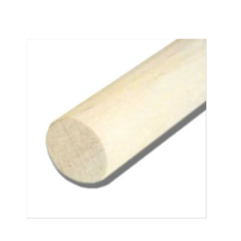  Baton rond exotique blanc 2400X14mm  - Sanifer Tamatave