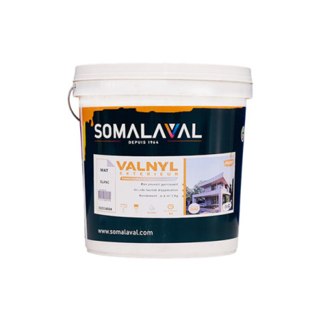 Peinture de façade blanc pour extérieur 25kg SOMALAVAL - Sanifer Tamatave
