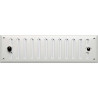 Grille d'aération aluminium laqué L.24 X L.7 Cm| Sanifer