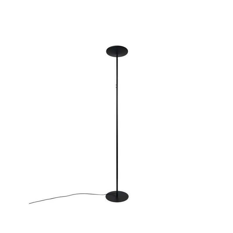 Lampadaire LED droit design métal noir INSPIRE Mirasol 1960lm| Sanifer