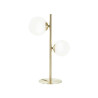 Lampe chic INSPIRE Callas H.43cm métal laiton brossé| Sanifer
