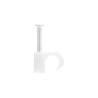 Lot de 25 attache-fils diamètre de 8 à  12 mm L. 14 mm blanc| Sanifer