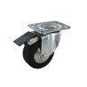 Roulette pivotante à platine Diam.65 Mm| Sanifer