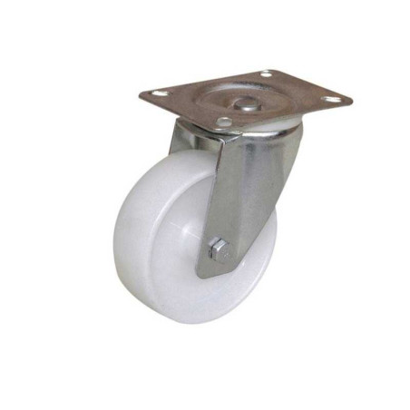 Roulette pivotante à platine Diam.80 Mm| Sanifer
