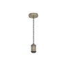 Suspension E27 moderne Ione métal laiton patiné 1 X 60 W INSPIRE| Sanifer