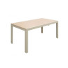 Table empilable en plastique blanc| Sanifer