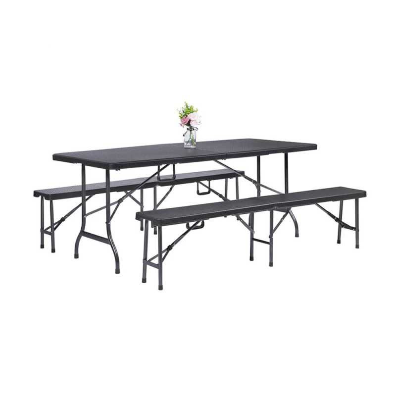 Une table avec 2 bancs| Sanifer Tamatave