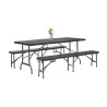 Une table avec 2 bancs| Sanifer Tamatave