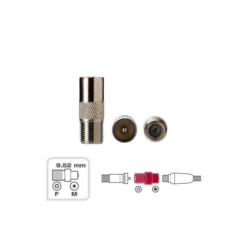 Adaptateur coaxial tv 9,52mm femelle LEXMAN| Sanifer Tamatave