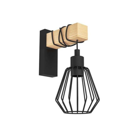 Applique E27 Tabodi métal noir INSPIRE| Sanifer Tamatave