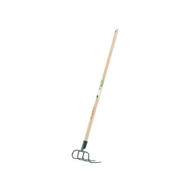 Croc à Fumier Acier Forgé Geolia Manche Bois L.130 Cm| Sanifer Tamatave