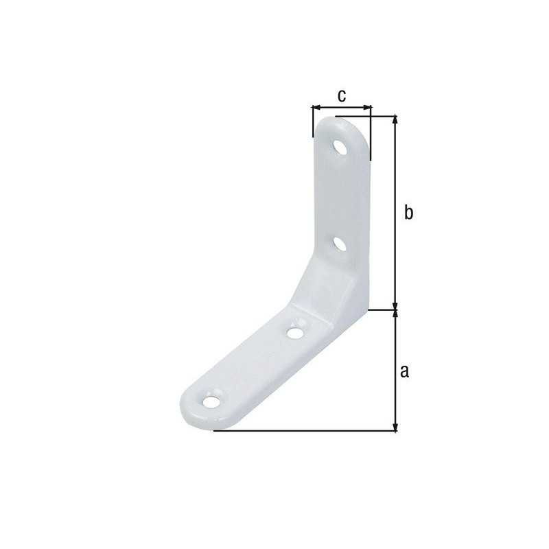 Equerre Chaise Galva 75X75X20 Blanc| Sanifer Tamatave