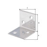 Equerre Large Inox 40X40X40Mm| Sanifer Tamatave